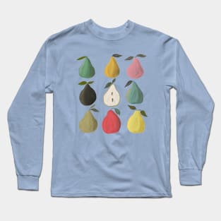 Perfect pears fruits blush Long Sleeve T-Shirt